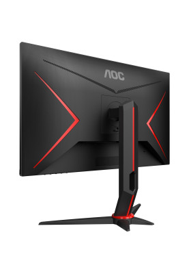 TFT 27" AOC 27G2ZN3/BK, VA, 280Гц, 0,5ms, HDMIx2, DP, HAS, Pivot, чорний з червоним