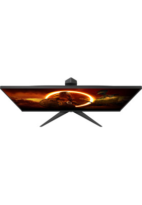 TFT 27" AOC 27G2ZN3/BK, VA, 280Гц, 0,5ms, HDMIx2, DP, HAS, Pivot, чорний з червоним