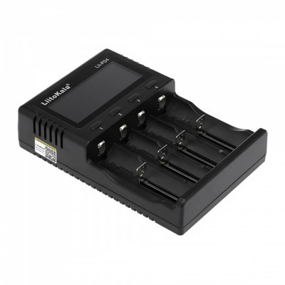 Зарядний пристрій LiitoKala Lii-PD4, 4x(LiOn/LiFePO4/NiMH/NiCd), display Зарядний пристрій LiitoKala Lii-PD4, 4x(LiOn/LiFePO4/NiMH/NiCd), display