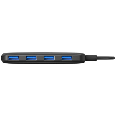 Хаб USB 3.0 - > 4xUSB 3.0 Black HP