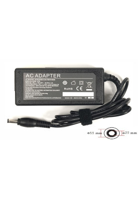 Блок живлення для ноутбуків PowerPlant ACER, ASUS 220V, 19V 65W 3.42A (5.5*2.5)
