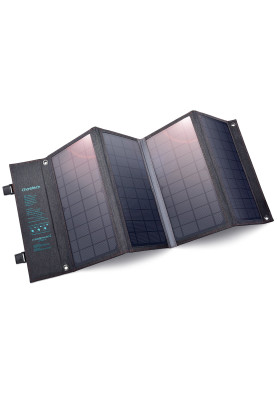 Сонячна панель Choetech 36W Type-C PD 3.0 20W Max + QC 3.0 18W Max