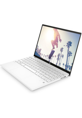 Ноутбук HP Pavilion Aero 13-be0024ua 13.3" WUXGA IPS 400n/Ryz5 5600U (4.2)/8Gb/SSD512Gb/Rad/Підсв./DOS/Білий