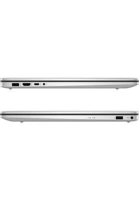 Ноутбук HP 17-cp2025ua 17.3" FHD IPS, 300n/Ryzen 5-7520U (4.3)/16Gb/SSD512Gb/Radeon/DOS/Сріблястий (B22CQEA)
