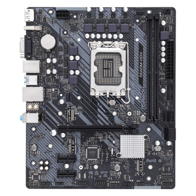 Материнська плата ASRock B660M-HDV (1700/B660, 2*DDR4, 1xPCIex16, 4xSATAІІІ, 2xM.2, GLan, 7.1ch, mATX)