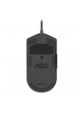 Мишка AOC AGON AGM700 ігрова, 1600dpi., 8кн., RGB PMW3389 чорна