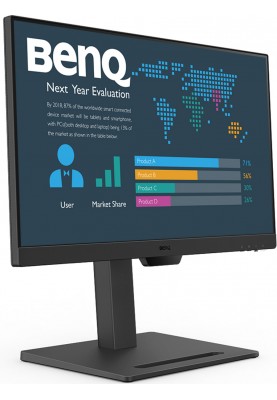 TFT 23.8" BenQ BL2490T, IPS, 100Гц, 2хHDMI, DP, HAS, колонки, чорний