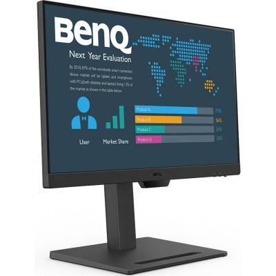 TFT 23.8" BenQ BL2490T, IPS, 100Гц, 2хHDMI, DP, HAS, колонки, чорний