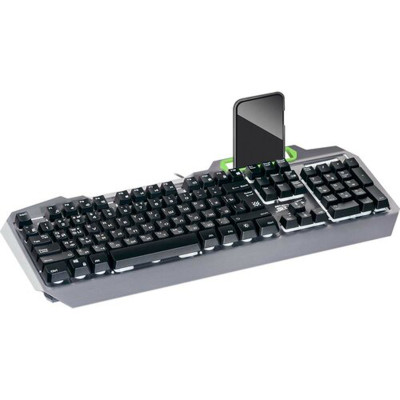 Клавіатура Defender Stainless steel GK-150DL, RGB, 9 режимів підсвітки