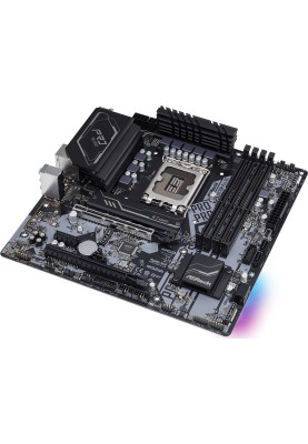 ASRock H670M PRO RS/Ref (1700/H670, 4*DDR4, 2xPCIex16, 4xSATAІІІ, 2xM.2, GLan, 7.1ch, mATX)