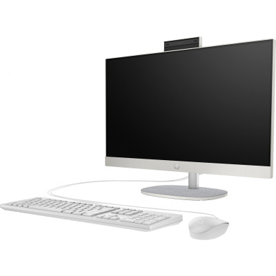 Моноблок 23.8" HP 24-cr0004ua AiO Ryzen 3 7320U/8Gb/SSD512Gb/Cam/KBD/WiFi/DOS/Shell White