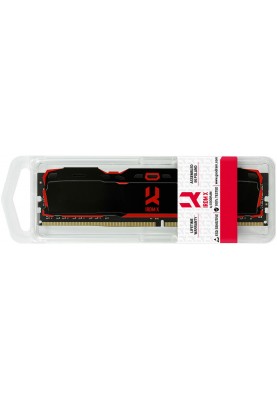Пам'ять DDR4  4GB 3000MHz GoodRAM IRDM X Black, Retail