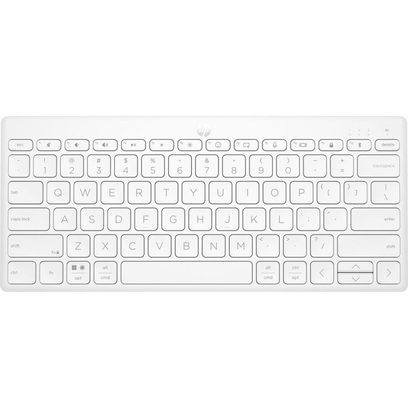 Клавіатура бездротова HP 350 Multi-Device, біла