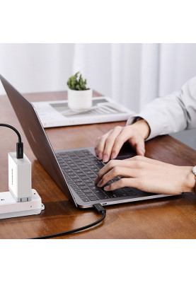 Кабель USB 4.0 Thunderbolt Type-C M-M, 0,8 м, (8K&40Gbps) Чорний, US501 Ugreen