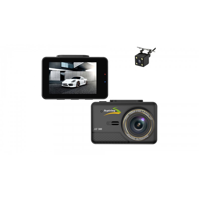 Відеореєстратор Aspiring AT300 FHD Speedcam, GPS, Magnet
