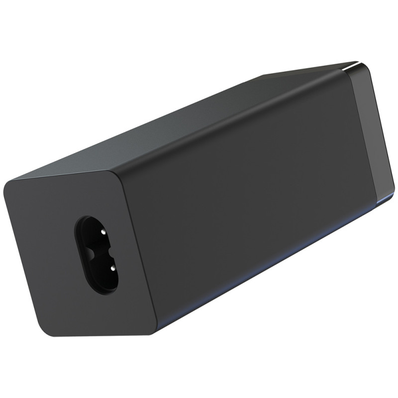 Зарядний пристрій 4xUSB 65W (2xUSB-C+2xUSB-A) Gan чорний Sandberg