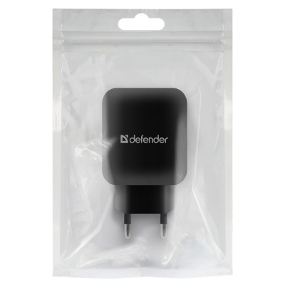 Зарядний пристрій 2xUSB 2.1А EPA-13 чорний Defender