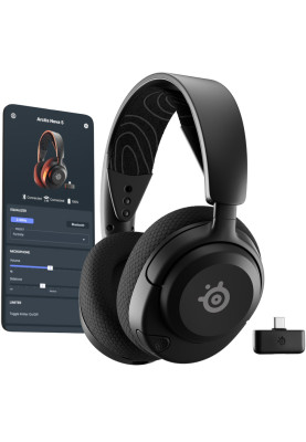 Ігрова гарнітура SteelSeries Arctis Nova 5 Wireless Black MultiPlatform