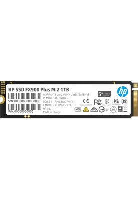 SSD 1Tb HP FX900 Plus M.2 2280 PCIe Gen4 x4 3D NAND, Retail