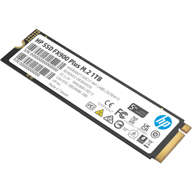 SSD 1Tb HP FX900 Plus M.2 2280 PCIe Gen4 x4 3D NAND, Retail