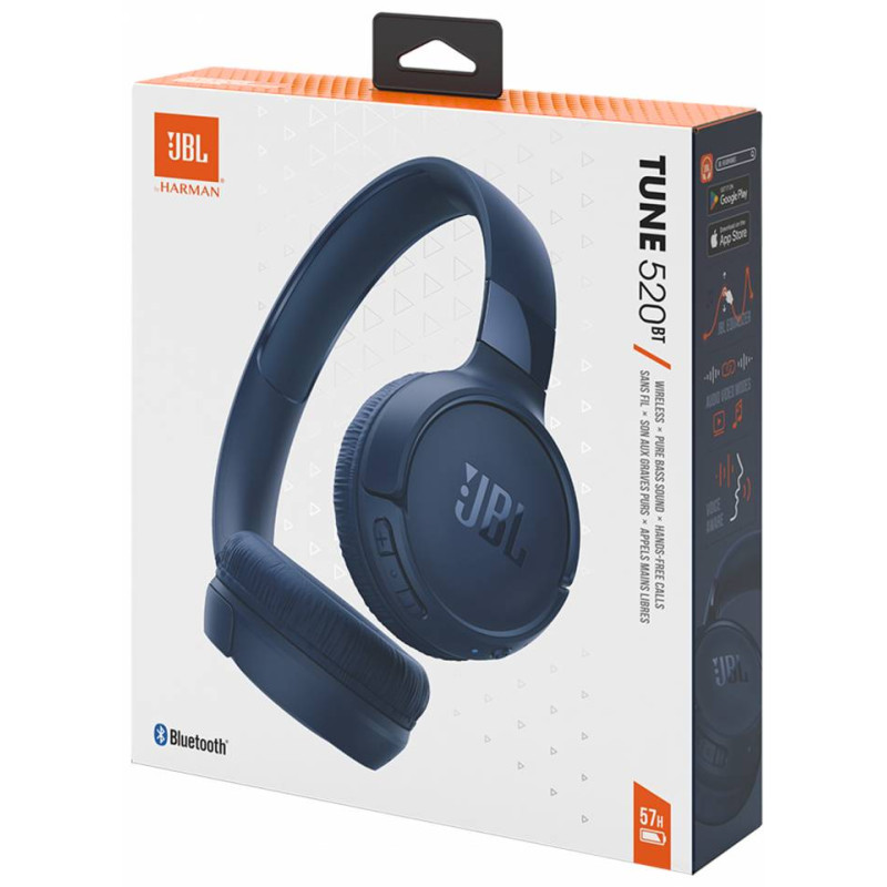 Навушники JBL T520BT Blue JBLT520BTBLUEU