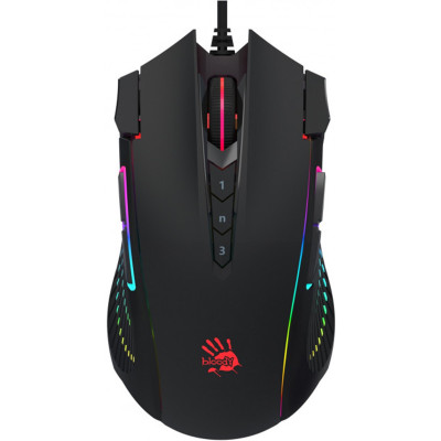 Мишка ігрова A4-Tech J90S Bloody 8000dpi, 11 кн., RGB, Black