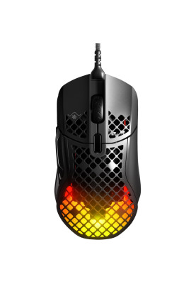 Мишка SteelSeries Aerox 5, RGB, 18000dpi., 9кн., чорна