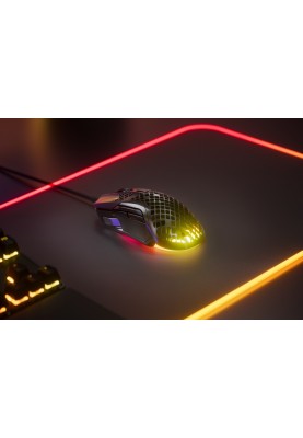 Мишка SteelSeries Aerox 5, RGB, 18000dpi., 9кн., чорна