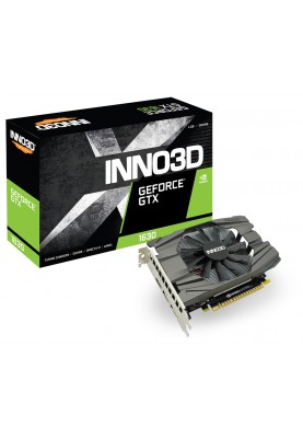 Відеокарта GeForce GTX1630 Inno3D Compact, 4GB GDDR6, 64bit, PCI Express