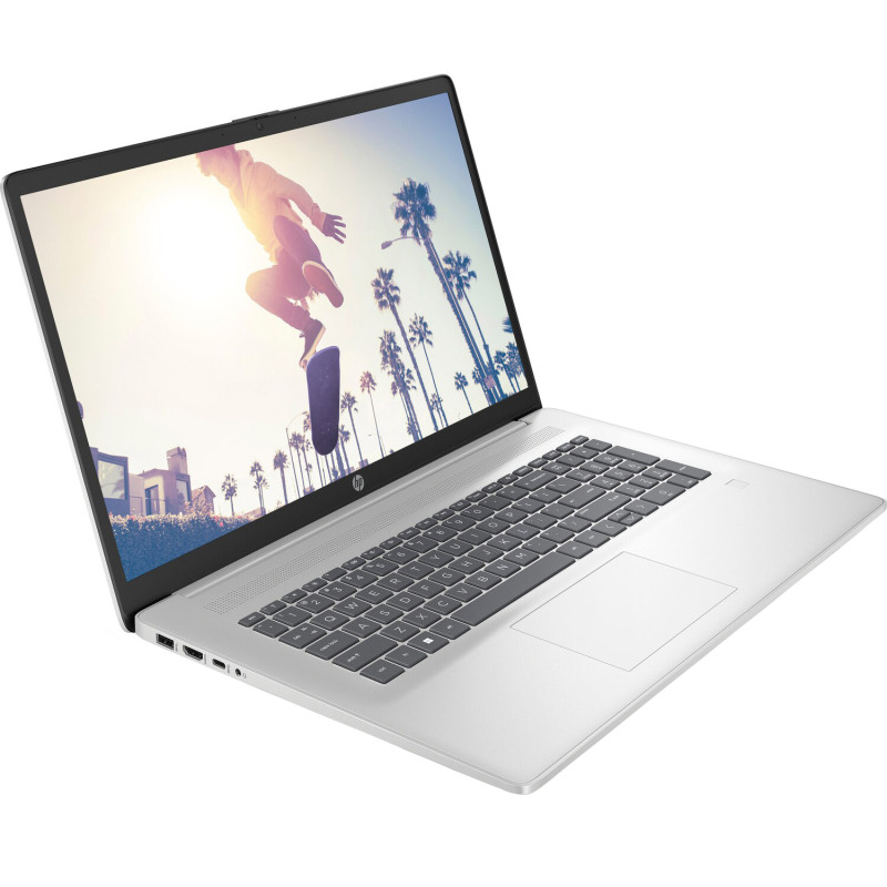 Ноутбук HP 17-cp2015ua 17.3" FHD IPS, 300n/Ryz 5 7520U (4.3)/16Gb/SSD512Gb/Rad/FPS/W11H6 PLS SL/Сріблястий (A28QHEA)