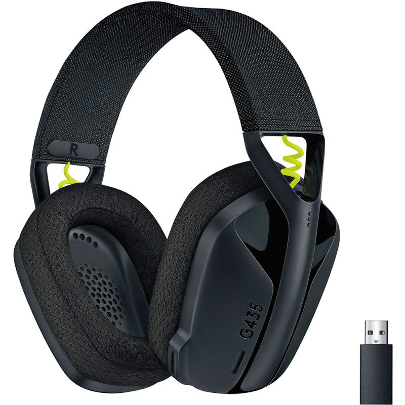 Ігрова гарнітура Logitech G435 Lightspeed Wireless Gaming Headset - Black