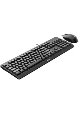 Комплект дротовий Philips 6207 (клавіатура + мишка) UA чорний