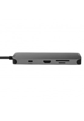 Док-станція USB3.2 Type-C --> HDMI/USB 3.2x2/RJ45/USB-C/SD/TF/PD 80W/Audio 9-in-1 DSC-901 CHIEFTEC