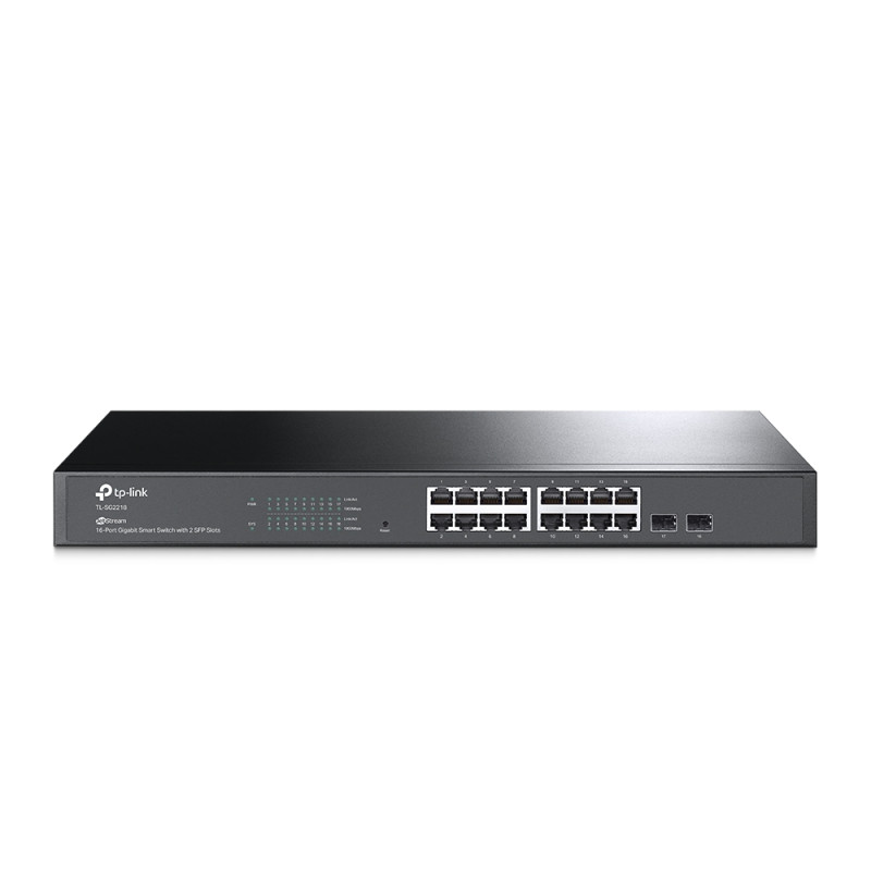 Комутатор TP-Link TL-SG2218 16xGE і 2 GB SFP слота