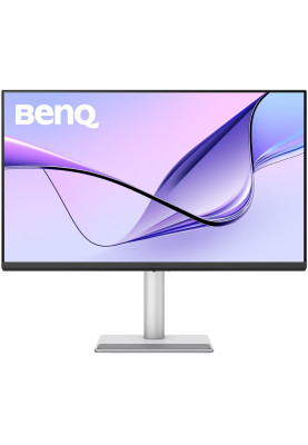 TFT 31.5" BenQ MA320U, IPS, 4K, 2хHDMI, USB-C, HAS, Pivot, кол., сріблясто-сірий
