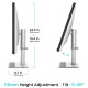 TFT 31.5" BenQ MA320U, IPS, 4K, 2хHDMI, USB-C, HAS, Pivot, кол., сріблясто-сірий