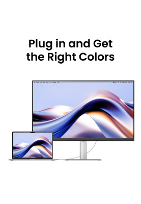 TFT 31.5" BenQ MA320U, IPS, 4K, 2хHDMI, USB-C, HAS, Pivot, кол., сріблясто-сірий