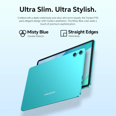 Планшет Teclast P33 10.1” HD+ / 3GB / 64GB / A333 / 6000mAh / WIFI / 5+2Mp / Metal / Blue