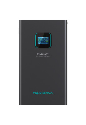 Акумуляторна батарея Marsriva LiFePO4 battery,  51.2V/204Ah, 10.44KWH, wall mounted