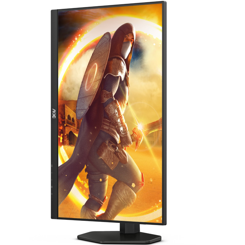 TFT 27" AOC Q27G4X, QHD IPS, 180Гц, 1мс, 2хHDMI, DP, Pivot, HAS, чорний