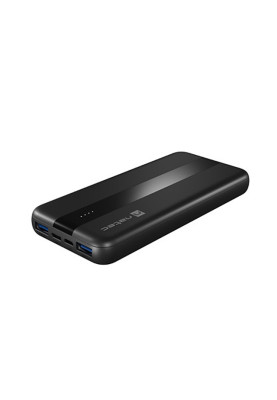 УМБ Natec 10000mah Trevi SlimQ 2xUSB QC 3.0 20W +PD Type-C18W чорна
