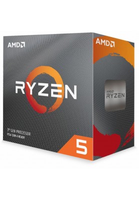 Процесор AMD Ryzen 5 6C/12T 3600 (3.6/4.2GHz Boost,36MB,65W,AM4) box, Wraith Stealth 65W cooler