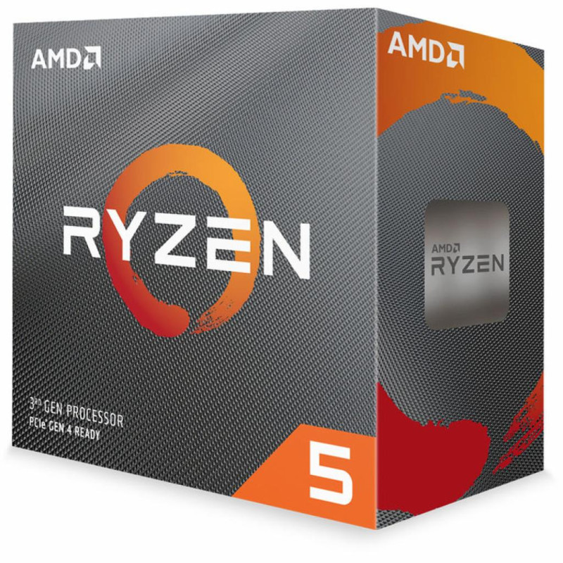 Процесор AMD Ryzen 5 6C/12T 3600 (3.6/4.2GHz Boost,36MB,65W,AM4) box, Wraith Stealth 65W cooler