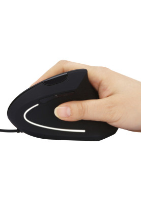 Мишка Sandberg Wired Vertical Mouse Pro 2400 dpi.6кн.1.5м чорна
