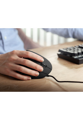 Мишка Sandberg Wired Vertical Mouse Pro 2400 dpi.6кн.1.5м чорна