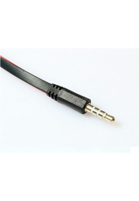 Перехідник аудіо Jack 3.5mm M 4pin -> 2 Jack 3.5mm F (Audio+MIC)