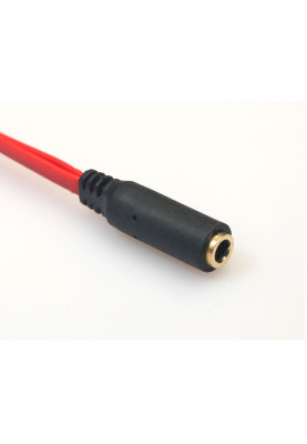 Перехідник аудіо Jack 3.5mm M 4pin -> 2 Jack 3.5mm F (Audio+MIC)