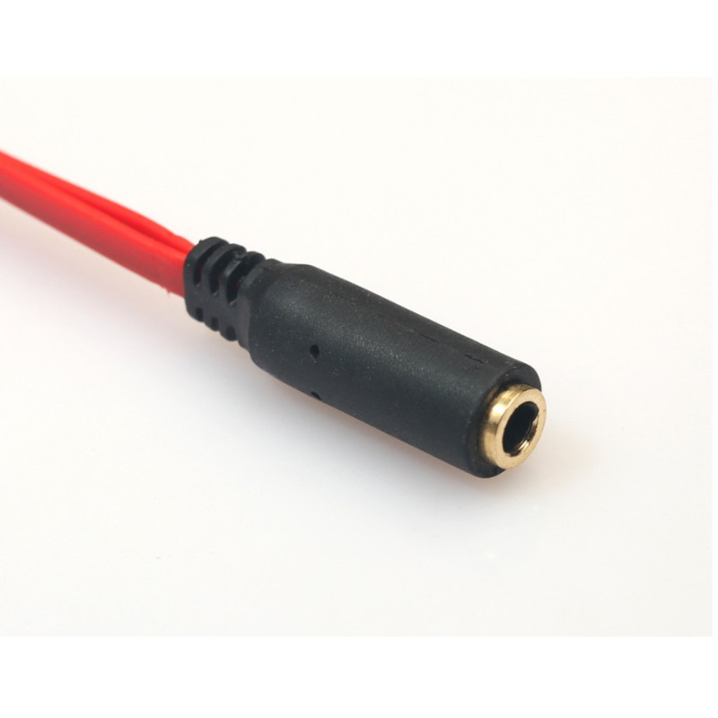 Перехідник аудіо Jack 3.5mm M 4pin -> 2 Jack 3.5mm F (Audio+MIC)