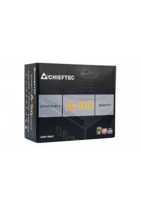 БЖ 650W Chieftec A-90 GDP-650C, 140 mm, >90%, Modular, Retail Box
