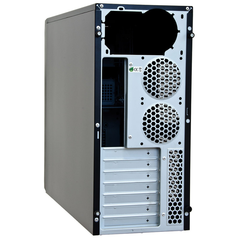 Корпус Chieftec LIBRA LG-01B-OP ATX, без БЖ, Black